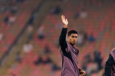 Jude Bellingham, Atletico de Madrid ve Real Madrid (Maciej Rogowski / Ball Raw Images) arasında oynanan İspanya Süper Kupası yarı final maçında görüldü.)