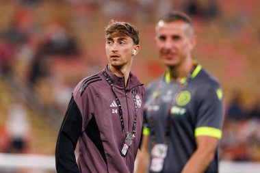Dean Huijsen, Atletico de Madrid ve Real Madrid (Maciej Rogowski / Ball Raw Images) arasında oynanan İspanya Süper Kupası yarı final maçında görüldü.)