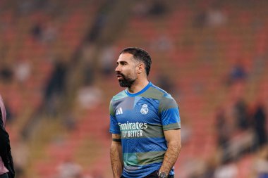 Dani Carvajal, Club Atletico de Madrid ile Real Madrid (Maciej Rogowski / Ball Raw Images) arasında oynanan yarı final maçında görüldü.)