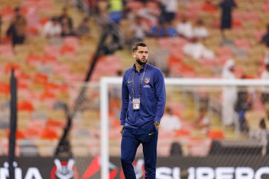David Hancko Atletico de Madrid ve Real Madrid (Maciej Rogowski / Ball Raw Images) arasında oynanan İspanya Süper Kupası yarı final maçında görüldü.)