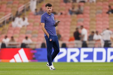 Matteo Ruggeri, Atletico de Madrid ile Real Madrid (Maciej Rogowski / Ball Raw Images) arasında oynanan yarı final maçında görüldü.)