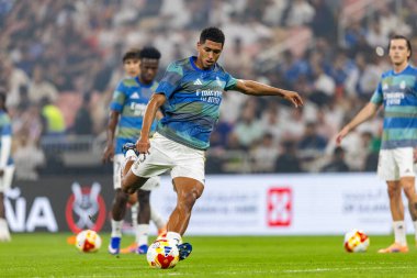 Jude Belingham Atletico de Madrid ve Real Madrid (Maciej Rogowski / Ball Raw Images) arasında oynanan İspanya Süper Kupası yarı final maçında görüldü.)