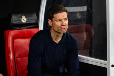 Club Atletico de Madrid ile Real Madrid (Maciej Rogowski / Ball Raw Images) arasında oynanan yarı final maçında Xabi Alonso görüldü.)