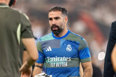 Dani Carvajal, Club Atletico de Madrid ile Real Madrid (Maciej Rogowski / Ball Raw Images) arasında oynanan yarı final maçında görüldü.)
