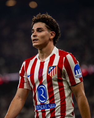 Julian Alvarez Atletico de Madrid ve Real Madrid (Maciej Rogowski / Ball Raw Images) arasında oynanan İspanya Süper Kupası yarı final maçında görüldü.)