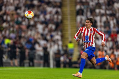 Marcos Llorente, Atletico de Madrid ile Real Madrid (Maciej Rogowski / Ball Raw Images) arasında oynanan İspanya Süper Kupası yarı final maçında görüldü.)