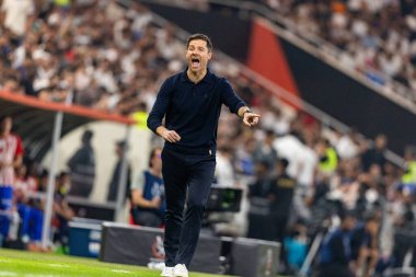 Club Atletico de Madrid ile Real Madrid (Maciej Rogowski / Ball Raw Images) arasında oynanan yarı final maçında Xabi Alonso görüldü.)