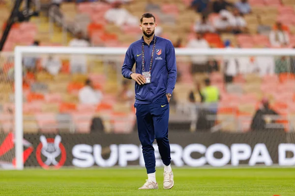 David Hancko Atletico de Madrid ve Real Madrid (Maciej Rogowski / Ball Raw Images) arasında oynanan İspanya Süper Kupası yarı final maçında görüldü.)