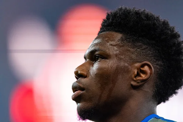 Aurelian Tchouameni, Atletico de Madrid ve Real Madrid (Maciej Rogowski / Ball Raw Images) arasında oynanan yarı final maçında görüldü.)