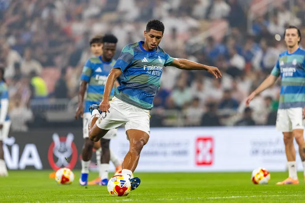 Jude Belingham Atletico de Madrid ve Real Madrid (Maciej Rogowski / Ball Raw Images) arasında oynanan İspanya Süper Kupası yarı final maçında görüldü.)