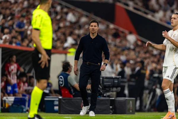 Club Atletico de Madrid ile Real Madrid (Maciej Rogowski / Ball Raw Images) arasında oynanan yarı final maçında Xabi Alonso görüldü.)