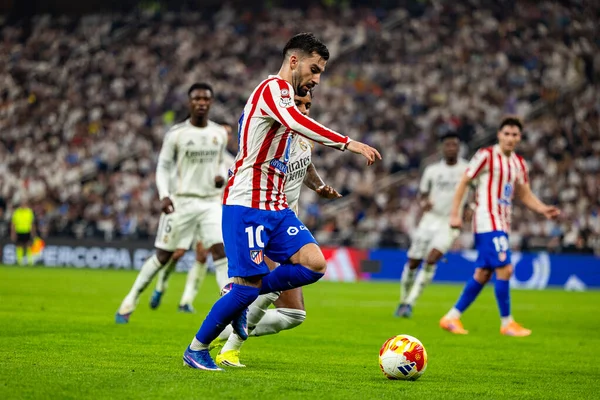 Alejandro Baena, Atletico de Madrid ile Real Madrid (Maciej Rogowski / Ball Raw Images) arasında oynanan yarı final maçında görüldü.)
