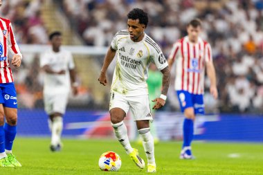 Atletico de Madrid ve Real Madrid (Maciej Rogowski / Ball Raw Images) arasında oynanan yarı final maçında Rodrygo görüldü.)