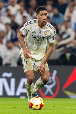 Jude Belingham Atletico de Madrid ve Real Madrid (Maciej Rogowski / Ball Raw Images) arasında oynanan İspanya Süper Kupası yarı final maçında görüldü.)