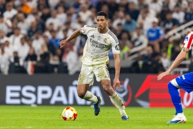 Jude Belingham Atletico de Madrid ve Real Madrid (Maciej Rogowski / Ball Raw Images) arasında oynanan İspanya Süper Kupası yarı final maçında görüldü.)