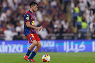 İspanya Süper Kupası Finali sırasında FC Barcelona ve Real Madrid takımları arasında görülen Pedri (Maciej Rogowski / Ball Raw Images)