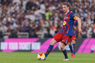FC Barcelona ve Real Madrid (Maciej Rogowski / Ball Raw Images) takımları arasında oynanan İspanya Süper Kupa Finali sırasında Frenkie De Jong görüldü.)