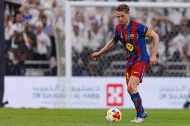 FC Barcelona ve Real Madrid (Maciej Rogowski / Ball Raw Images) takımları arasında oynanan İspanya Süper Kupa Finali sırasında Frenkie De Jong görüldü.)