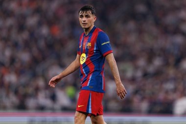 İspanya Süper Kupası Finali sırasında FC Barcelona ve Real Madrid takımları arasında görülen Pedri (Maciej Rogowski / Ball Raw Images)