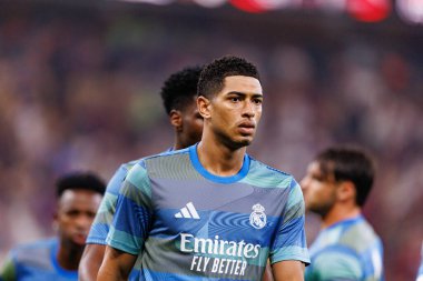 Jude Bellingham İspanya Süper Kupası Finali sırasında FC Barcelona ve Real Madrid takımları arasında görüldü (Maciej Rogowski / Ball Raw Images)