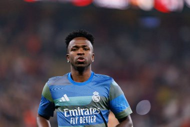 Vinicius Vini Junior FC Barcelona ve Real Madrid (Maciej Rogowski / Ball Raw Images) takımları arasında oynanan final maçında görüldü.)