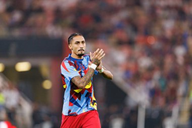 FC Barcelona ve Real Madrid (Maciej Rogowski / Ball Raw Images) takımları arasında oynanan İspanya Süper Kupa Finali sırasında Raphinha görüldü.)