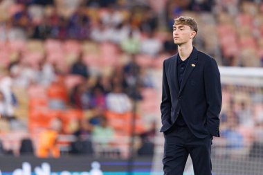 Dean Huijsen, FC Barcelona ve Real Madrid (Maciej Rogowski / Ball Raw Images) takımları arasında oynanan İspanya Süper Kupa Finali sırasında görüldü.)