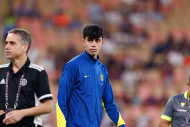 Marc Bernal, FC Barcelona ve Real Madrid (Maciej Rogowski / Ball Raw Images) takımları arasında oynanan İspanya Süper Kupa Finali sırasında görüldü.)