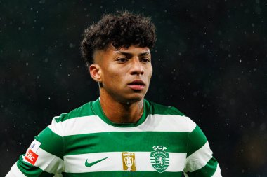 Liga Portekiz maçı sırasında Estadio Jose Alvalade 'deki Casa Pia AC (Maciej Rogowski / Ball Raw Images) takımları arasında Alisson Santos görüldü.)