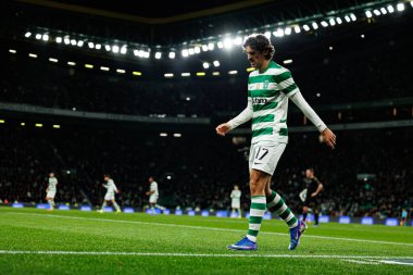 Francisco Trincao, Liga Portekiz maçı sırasında Estadio Jose Alvalade 'deki Casa Pia AC (Maciej Rogowski / Ball Raw Images) takımları arasında görüldü.)