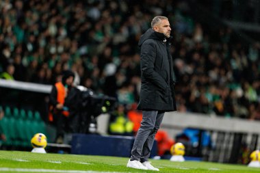 Liga Portekiz maçı sırasında Estadio Jose Alvalade 'deki Sporting CP ve Casa Pia AC takımları arasında görülen Rui Borges (Maciej Rogowski / Ball Raw Images))