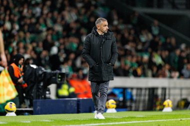 Liga Portekiz maçı sırasında Estadio Jose Alvalade 'deki Sporting CP ve Casa Pia AC takımları arasında görülen Rui Borges (Maciej Rogowski / Ball Raw Images))