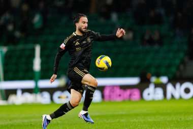 Sebastian Perez, Liga Portekiz maçı sırasında Estadio Jose Alvalade 'deki Casa Pia AC (Maciej Rogowski / Ball Raw Images) takımları arasında görüldü.)