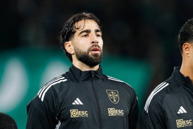 Joao Goulart, Liga Portekiz maçı sırasında Estadio Jose Alvalade 'deki Casa Pia AC (Maciej Rogowski / Ball Raw Images) takımları arasında görüldü.)