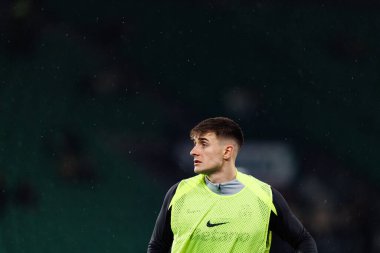 Ivan Fresneda Liga Portekiz maçı sırasında Estadio Jose Alvalade 'deki Casa Pia AC (Maciej Rogowski / Ball Raw Images) takımları arasında görüldü)