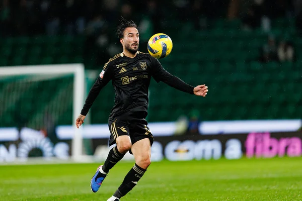 Sebastian Perez, Liga Portekiz maçı sırasında Estadio Jose Alvalade 'deki Casa Pia AC (Maciej Rogowski / Ball Raw Images) takımları arasında görüldü.)