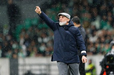 Alvaro Pacheco, Liga Portekiz maçı sırasında Estadio Jose Alvalade 'deki Casa Pia AC (Maciej Rogowski / Ball Raw Images) takımları arasında görüldü.)