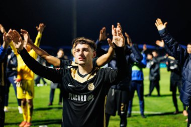 Liga Portekiz maçında FC Alverca ve Moreirense FC (Maciej Rogowski / Ball Raw Images) takımları arasında görülen Cedric Nuozzi)