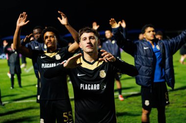 Liga Portekiz maçında FC Alverca ve Moreirense FC (Maciej Rogowski / Ball Raw Images) takımları arasında görülen Cedric Nuozzi)