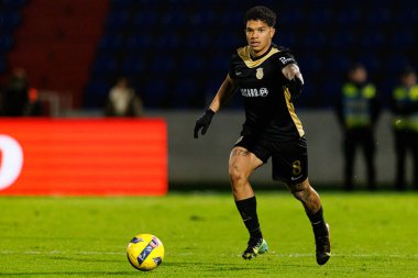 Alexsandro Amorim Liga Portekiz maçı sırasında FC Alverca ve Moreirense FC (Maciej Rogowski / Ball Raw Images) takımları arasında görüldü.)