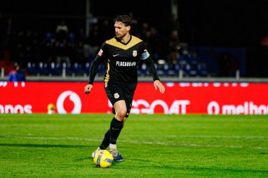 Sergi Gomez, Liga Portekiz maçı sırasında FC Alverca ve Moreirense FC (Maciej Rogowski / Ball Raw Images) takımları arasında görüldü.)