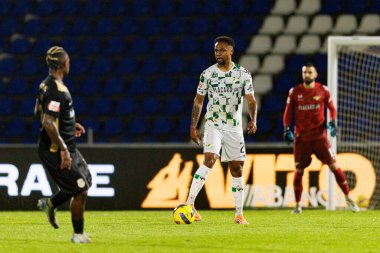 Jobson de Brito Gonzaga Maracas, Liga Portekiz maçı sırasında FC Alverca ve Moreirense FC (Maciej Rogowski / Ball Raw Images) takımları arasında görüldü.)