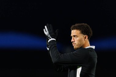 FC Alverca ve Moreirense FC (Maciej Rogowski / Ball Raw Images) takımları arasında Liga Portekiz maçında görüldü.)