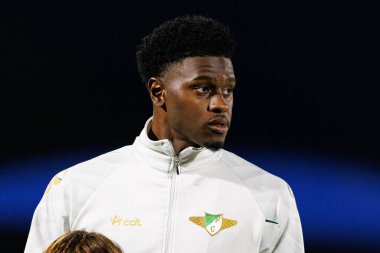 Luis Hemir Semedo, Liga Portekiz maçı sırasında FC Alverca ve Moreirense FC (Maciej Rogowski / Ball Raw Images) takımları arasında görüldü.)