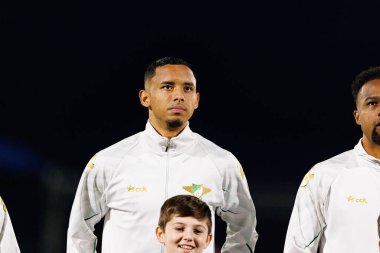 Michel Augusto, Liga Portekiz maçı sırasında FC Alverca ve Moreirense FC (Maciej Rogowski / Ball Raw Images) takımları arasında görüldü.)