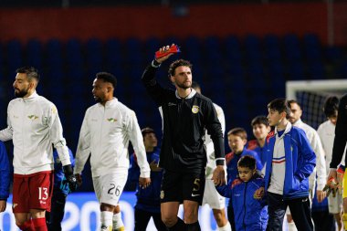 Sergi Gomez, Liga Portekiz maçı sırasında FC Alverca ve Moreirense FC (Maciej Rogowski / Ball Raw Images) takımları arasında görüldü.)