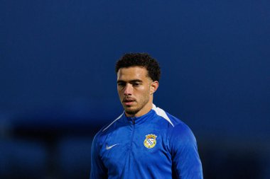 FC Alverca ve Moreirense FC (Maciej Rogowski / Ball Raw Images) takımları arasında Liga Portekiz maçında görüldü.)