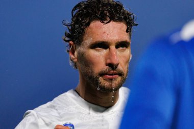 Sergi Gomez, Liga Portekiz maçı sırasında FC Alverca ve Moreirense FC (Maciej Rogowski / Ball Raw Images) takımları arasında görüldü.)