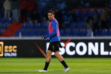 FC Alverca ve Moreirense FC (Maciej Rogowski / Ball Raw Images) takımları arasında Liga Portekiz maçında görüldü.)