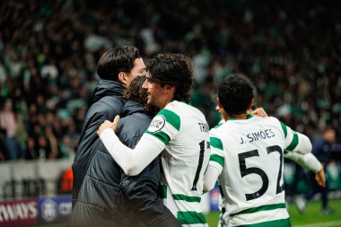 Francisco Trincao, UEFA Şampiyonlar Ligi maçında Estadio Jose Alvalade 'de (Maciej Rogowski / Ball Raw Images) Sporting CP ve Paris Saint-Germain takımları arasında görüldü.)